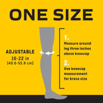 Futuro hinged knee brace packaging and product