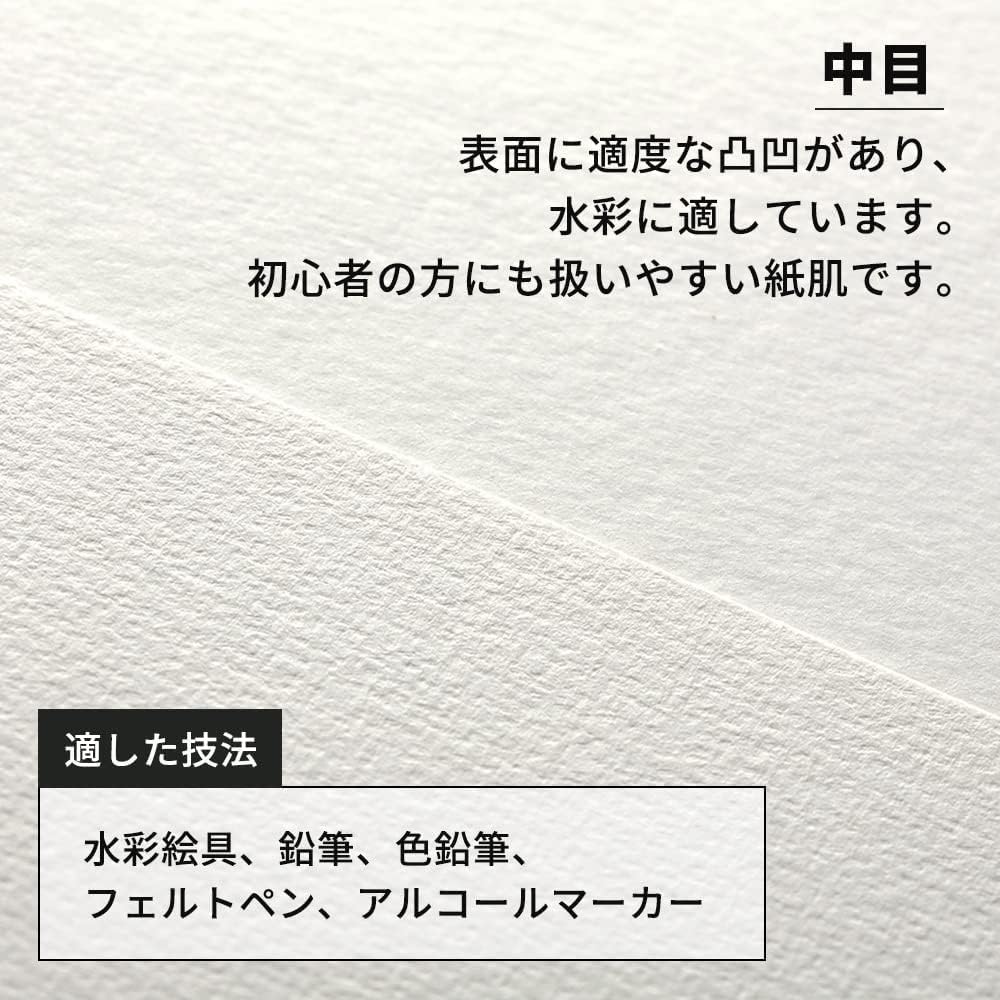 Clairefontaine Aquapad open to reveal white cold press paper sheets