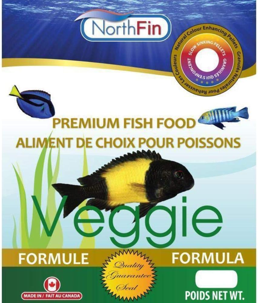 Northfin veggie fish food front view