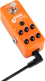 Donner guitar pedal power supply accessories side angle
