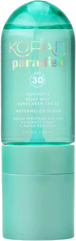 Kopari Paradiso Sun Juice SPF 30 Body Mist - Peach Sky | Clear Non-Sticky Broad-Spectrum Sunscreen Mist, 80-Min Water-Resistant - Image 13