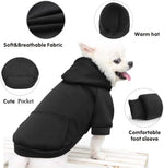 Idepet pet clothing back pocket detail