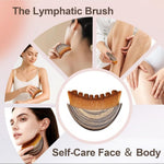 MASENT facial contour brush being held to show handle grip and pneumatic pressure control design.