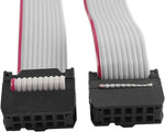 Aexit FC10P hard drive extension wire connectors close up