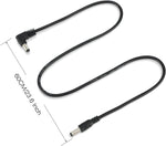 Donner effect pedal power supply cord right-angle plug