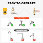 26 Ft Water Fed Pole Kit,Outdoor Tall Window Cleaner Car Glass Solar Panel Cleaning System,Water Fed Brush Extendable Pole Kit Washer Duster Washing Tool - Image 9