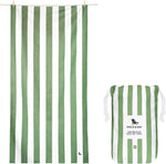 Dock And Bay beach towel front view