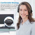 Daily Headset flexible boom arm microphone close up