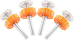 Unlorspy 10mm threaded spindle rod angle view showing build quality