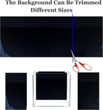 Thickened waterproof PVC aquarium poster material close up texture view