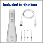 Waterpik Cordless Plus Water Flosser ergonomic handle grip