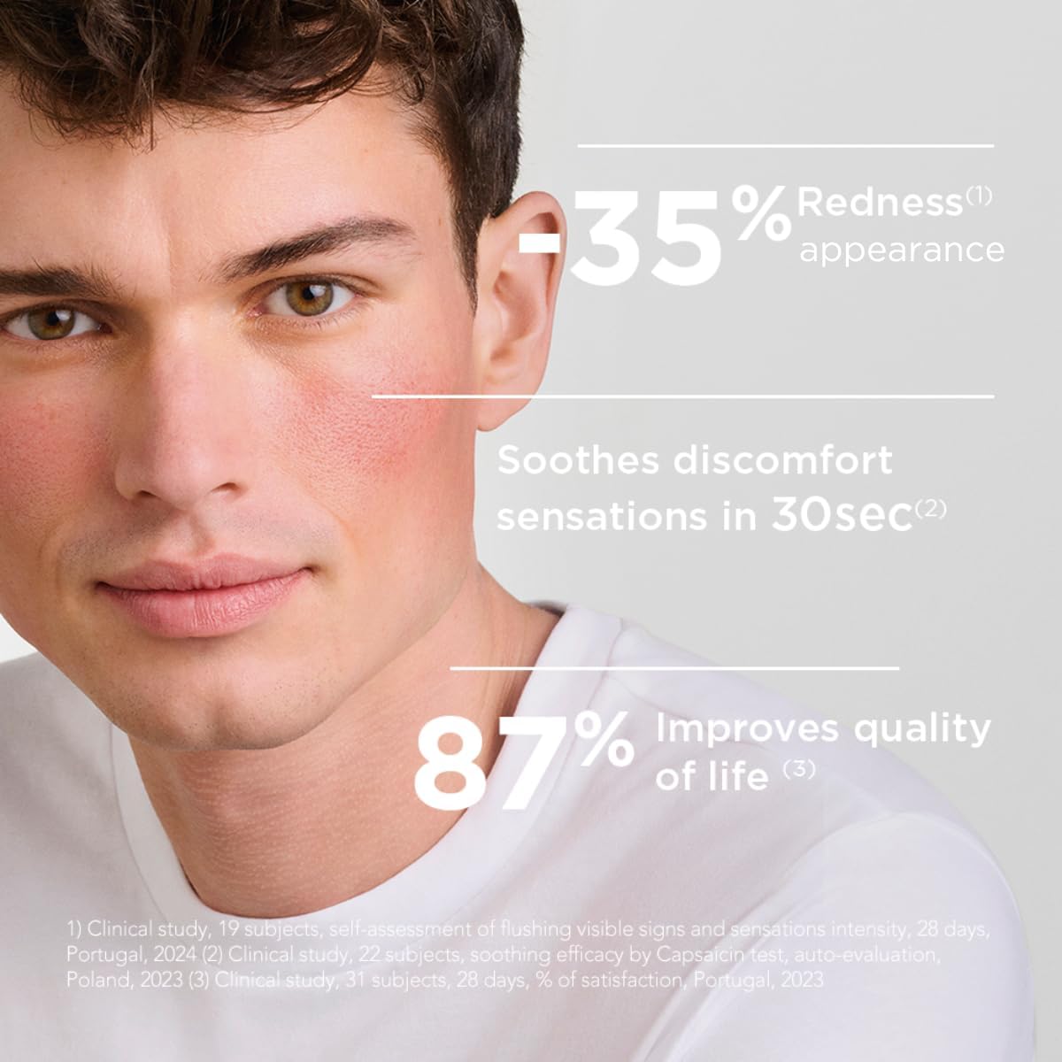 Close up of Bioderma Sensibio AR Plus cream texture