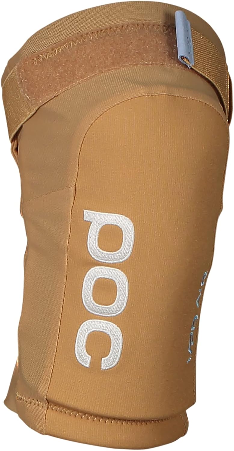 POC Joint VPD Air Knee Cycling Armor front view showing the aragonite brown lightweight protective pad.