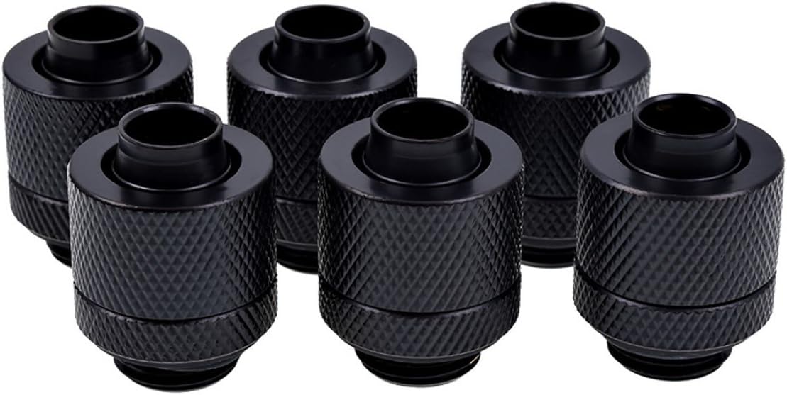 Alphacool Eiszapfen compression fitting front view water cooling hardware