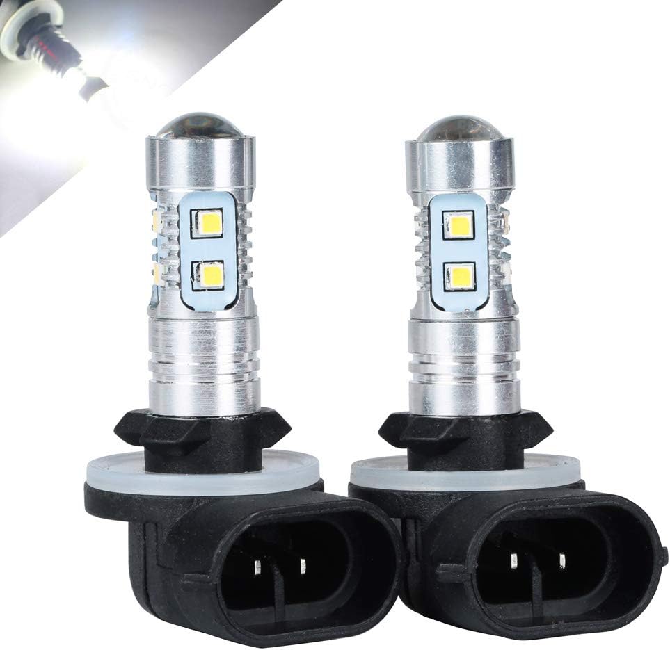 Hotsystem 881 LED fog light bulbs front view