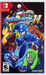 Capcom Mega Man 11 Nintendo Switch front cover packaging