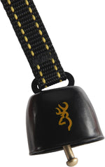 Side profile of Browning locator bell showing rubber plug for tone adjustment