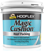 Absorbine Hooflex Magic Cushion protective packaging highlighting twenty four hour heat reduction benefit