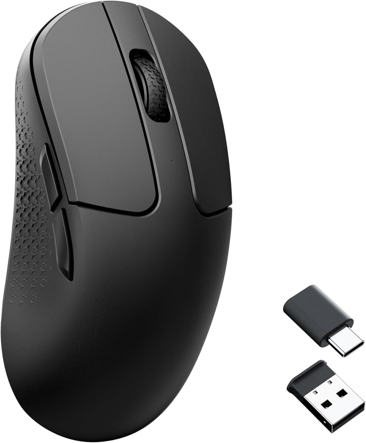 Keychron M3 Mini Wireless Optical Mouse, Bluetooth 5.1/2.4 GHz/Wired Gaming Mouse, Programmable PixArt 3395 Sensor with up to 26,000 DPI/ 650 IPS, Lightweight Ergonomic for Windows Mac Linux - White - Image 14