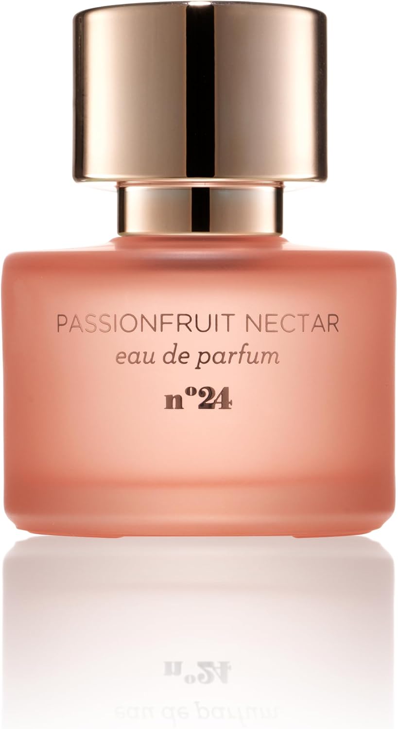 MIX:BAR Passionfruit Nectar frosted glass spray bottle close up