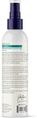 Antiseptic pet spray by Vetnique for treating hot spots and yeast infections
