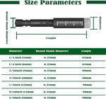 JOERIC 6mm core drill bit highlighting the diamond grit coated tip