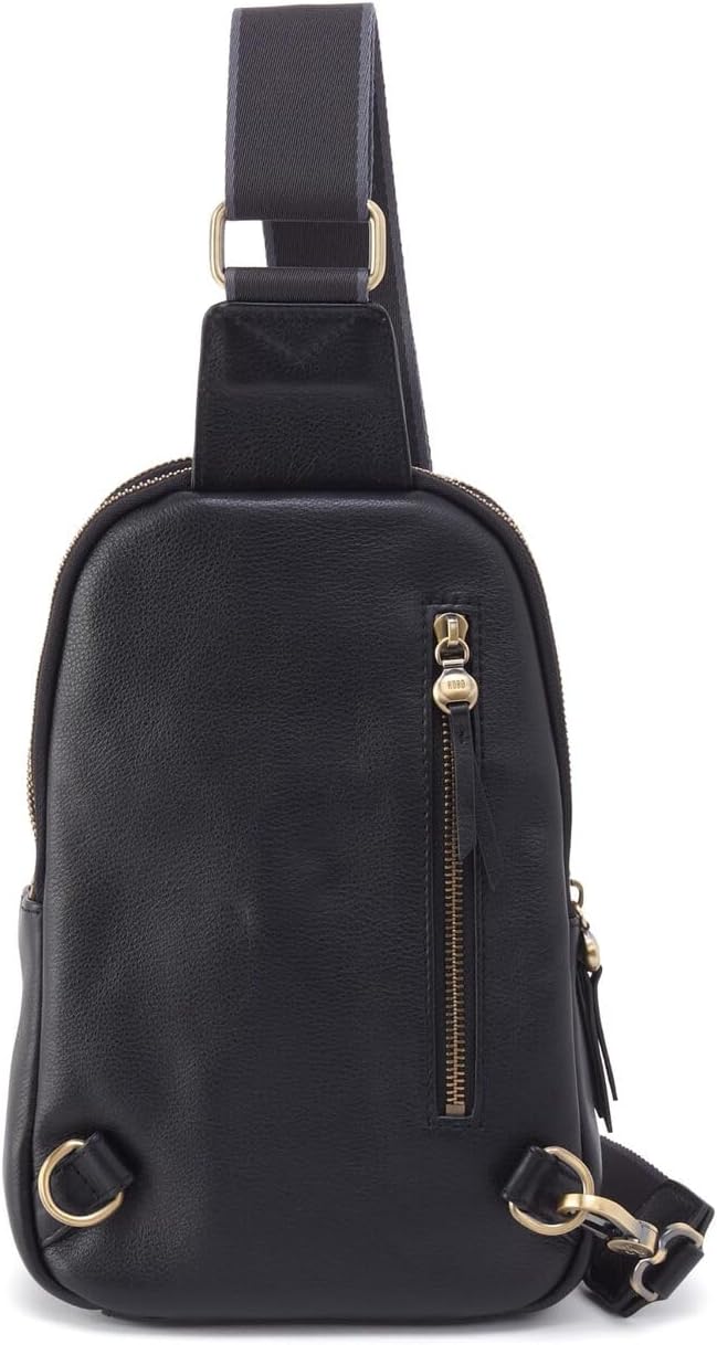 HOBO Cass Sling open interior showing storage compartments