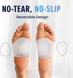Dr. Frederick's Original flat foot support sleeves flexible silicone view