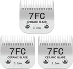 TRAH 3-3/4FC Blade Dog Grooming Clipper Replacement Blades Compatible with Andis Dog Clippers,Most A5, Wahl KM Series Clippers,Detachable Ceramic Blade,Size-3-3/4FC, 1/2-Inch Cut Length (13mm) Silver - Image 14