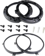 HNeekyr 7 inch round headlight mounting ring hardware