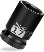 3/8 Inch Drive 12mm Deep Metric 6 Point CR-MO Impact Socket | Radius Corner Design,Square Chamfered Opening,Axle Nut Impact Grade Socket for Easy Removal - Image 11