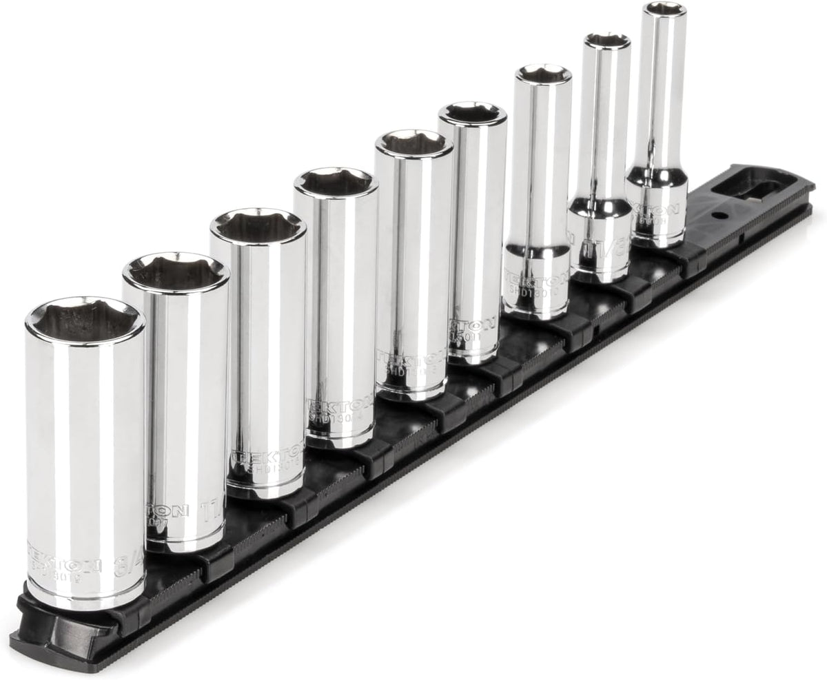 TEKTON 3/8 Inch Drive 6-Point Socket Set, 9-Piece | SHD91101 - Image 12