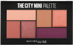 Maybelline Blushed Avenue palette with six eyeshadow shades open