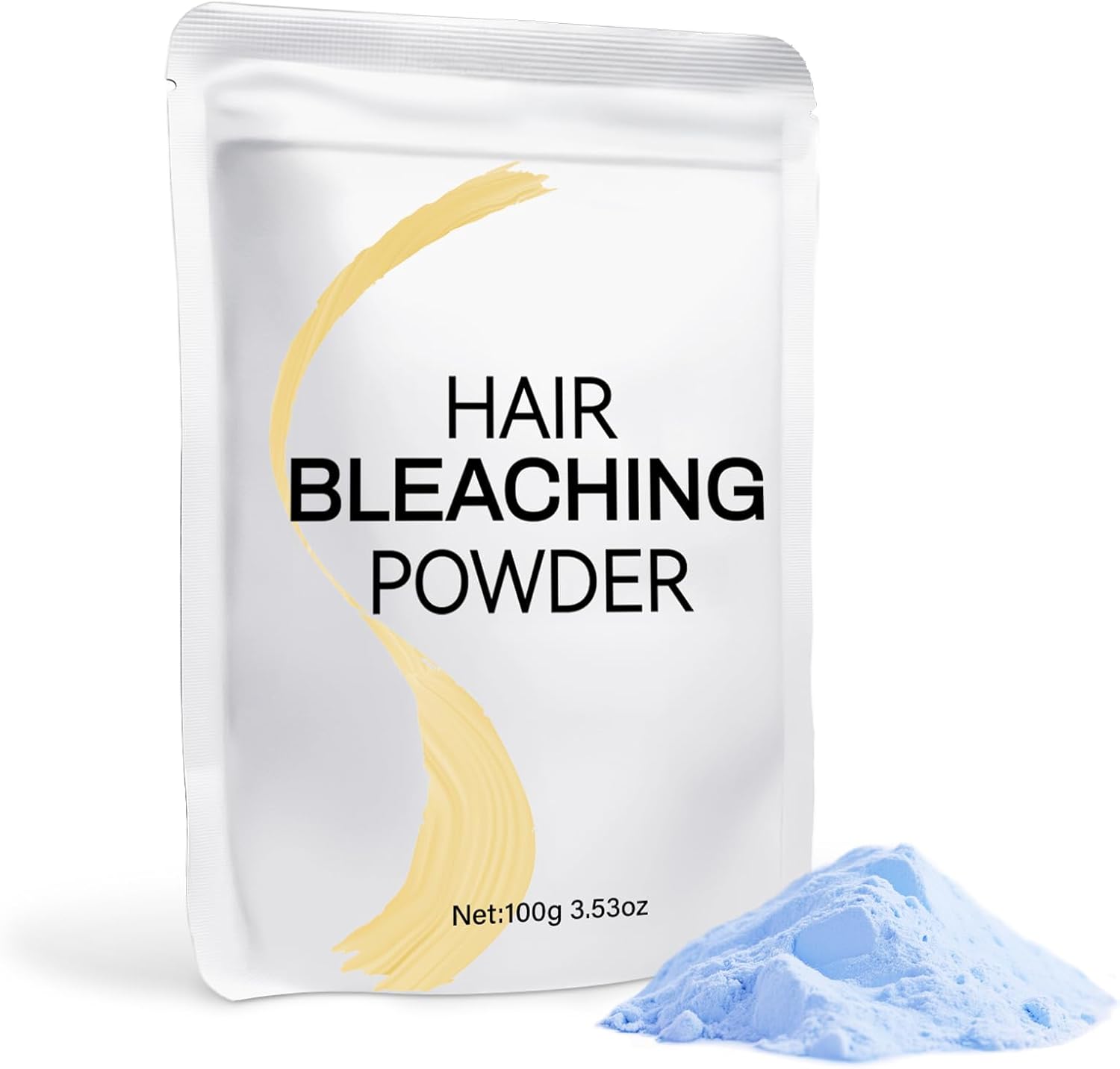 YOURTONE Professional Hair Bleach Powder front view of 100 grams pouch pack