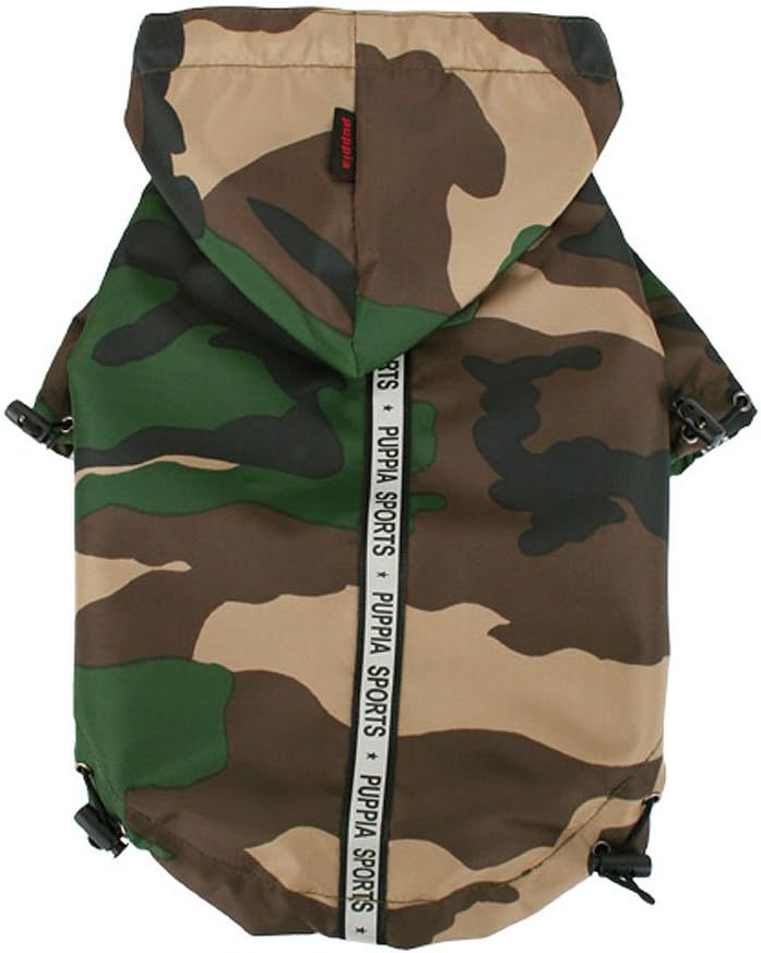 Puppia Base Jumper Dog Raincoat front view