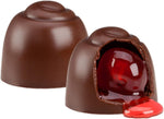 Close up of foil wrapped Cella's chocolate cherry