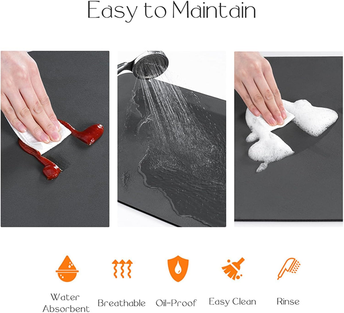 Banebor cut-to-fit sink mat demonstrating size