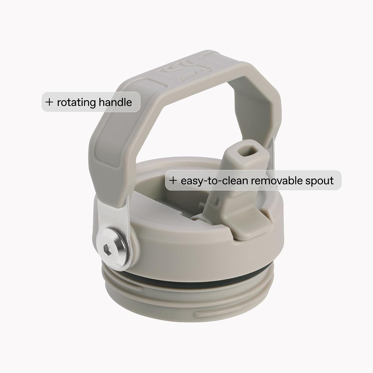 Stanley Twilight color premium vacuum insulated container placed in a car cup holder