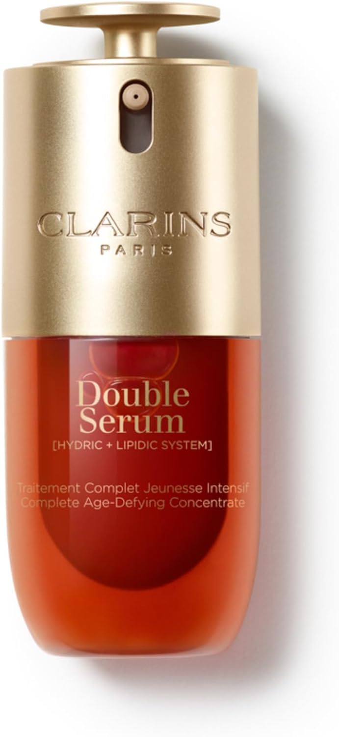 Clarins DOUBLE SERUM | Anti Aging Face Serum | Visibly Firms, Smoothes, Boosts Radiance, and Refines Pores | 24H Hydration | All Skin Types - Image 14