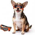 Dog Goggles Small Breed, Dog Sunglasses UV Protection Puppy Eyewear for Small Pet Outdoor Riding Driving, Black S - Image 11