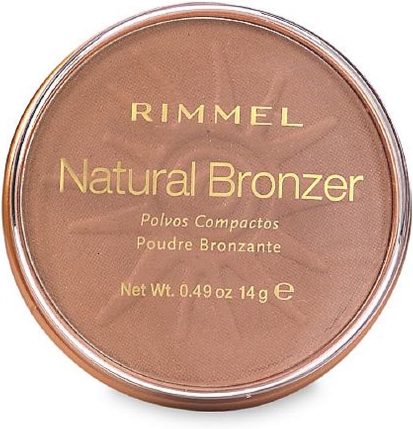 Rimmel London Natural Bronzer, Sun Bronze [022] 0.49 oz (Pack of 2) - Image 1