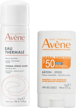 Avène Thermal Spring Water 300ml bottle travel size comparison