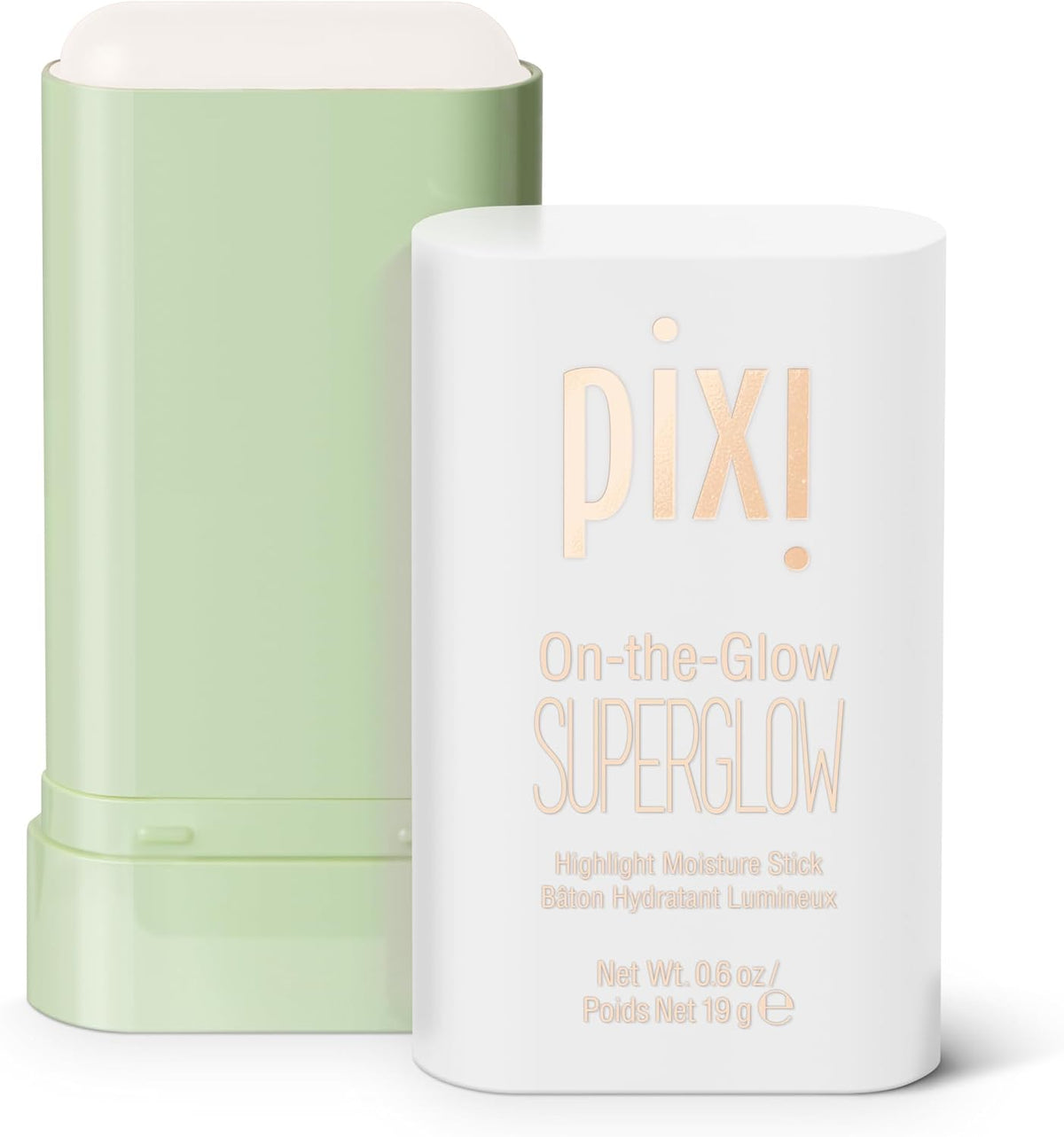 Pixi On-the-Glow SuperGlow | Shade NaturaLustre | Hydrating Highlighter Stick with Ginseng, Aloe Vera & Fruit Extracts | For Cheeks & Brow Bones | 19g / 0.6oz | Paraben-Free Luminous Natural Highlight - Image 12