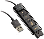 Plantronics DA80 USB Audio Processor Quick Disconnect cable and inline controls