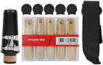 Vbestlife clarinet accessories set front view with mouthpiece and strap