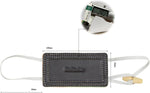 Losharher noise reduction door dampener flat lay