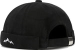 XYIYI Mens Docker Cap Brimless Hats Skullcap Worker Sailor Cap Rolled Cuff Retro Beanie Hat - Image 10