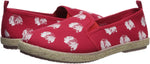 FOCO women espadrille canvas shoe front view