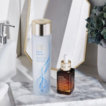 Estée Lauder Micro Essence Bio-Ferment bottle showing the ingredients list clearly