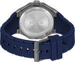 HUGO multifunction watch strap and buckle detail